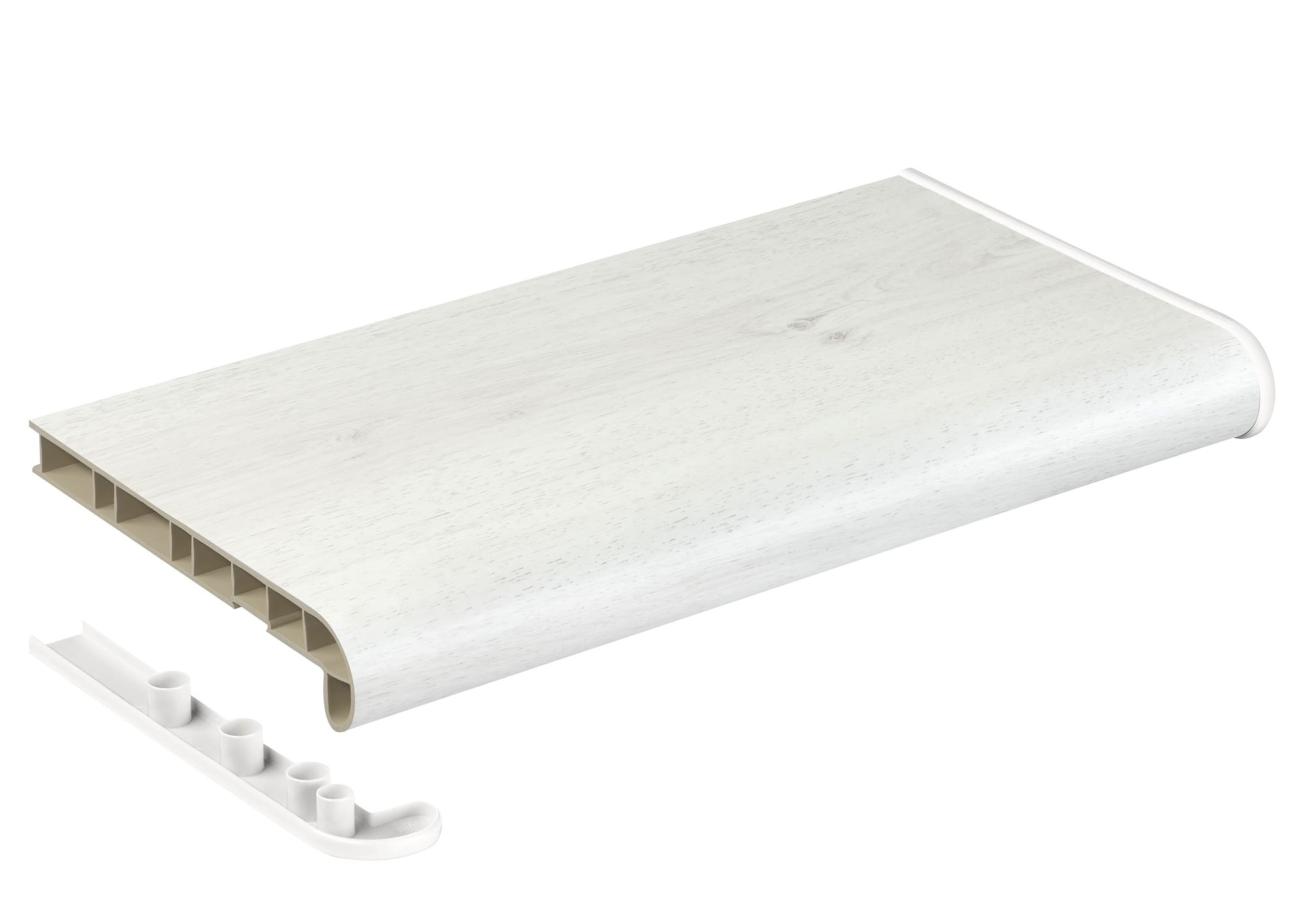 Подоконник Estera белый дуб матовый 600 мм