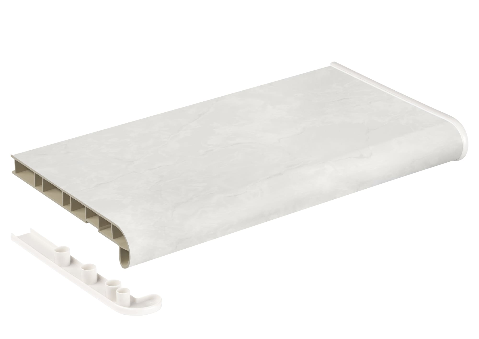 Подоконник Estera мрамор сатин 600 мм