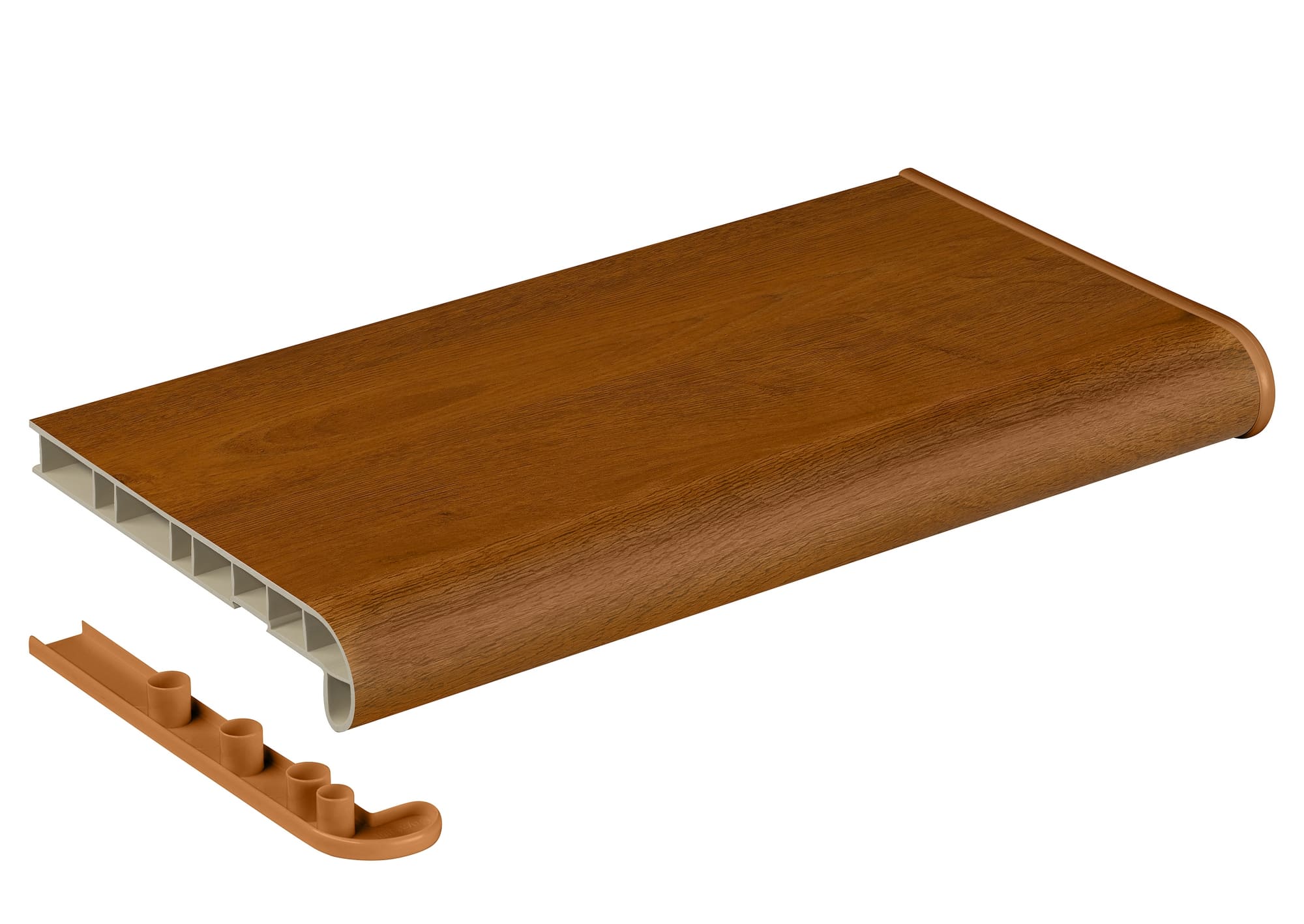 Подоконник Estera золотой дуб матовый 400 мм