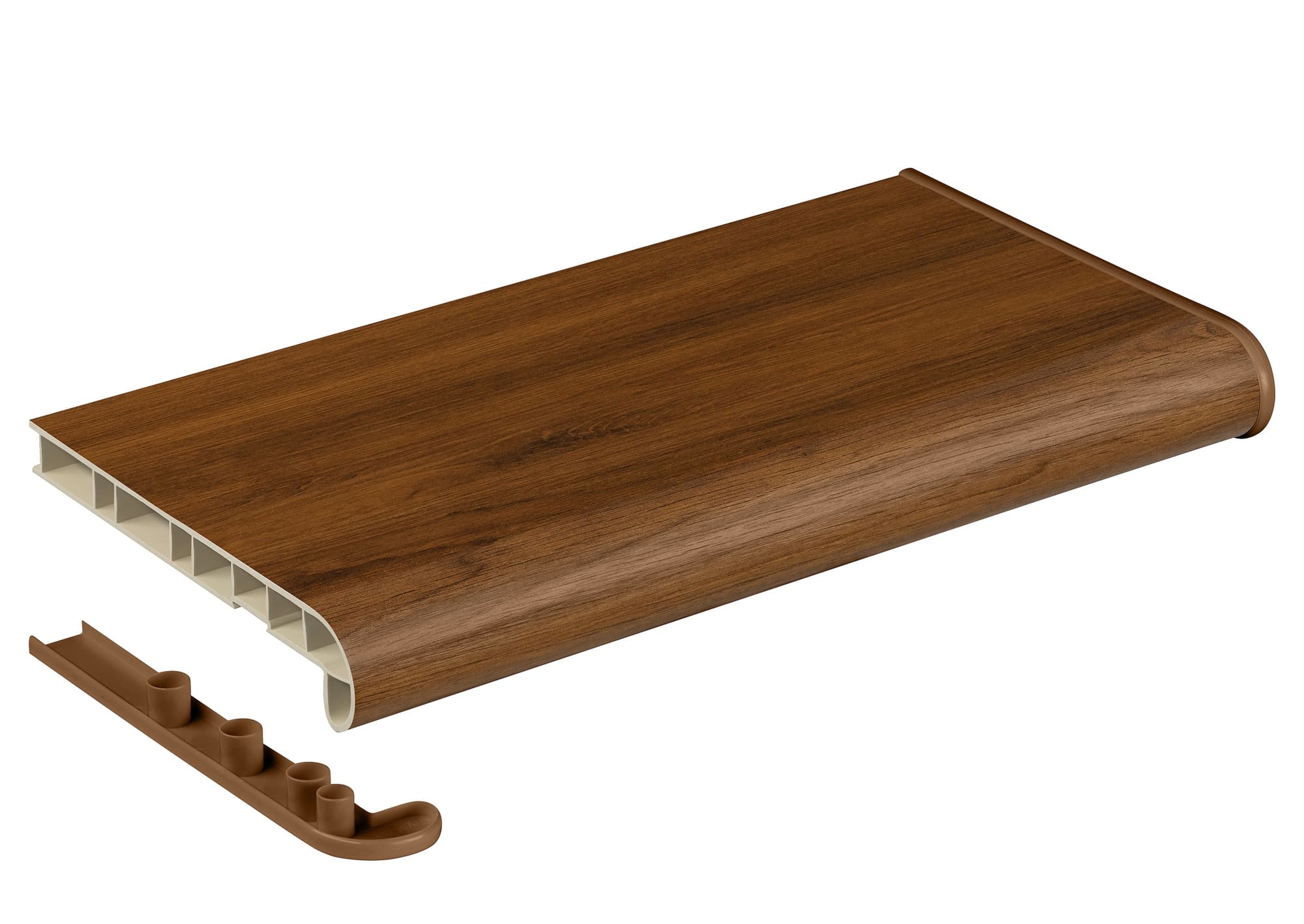 Подоконник Estera орех матовый 200 мм