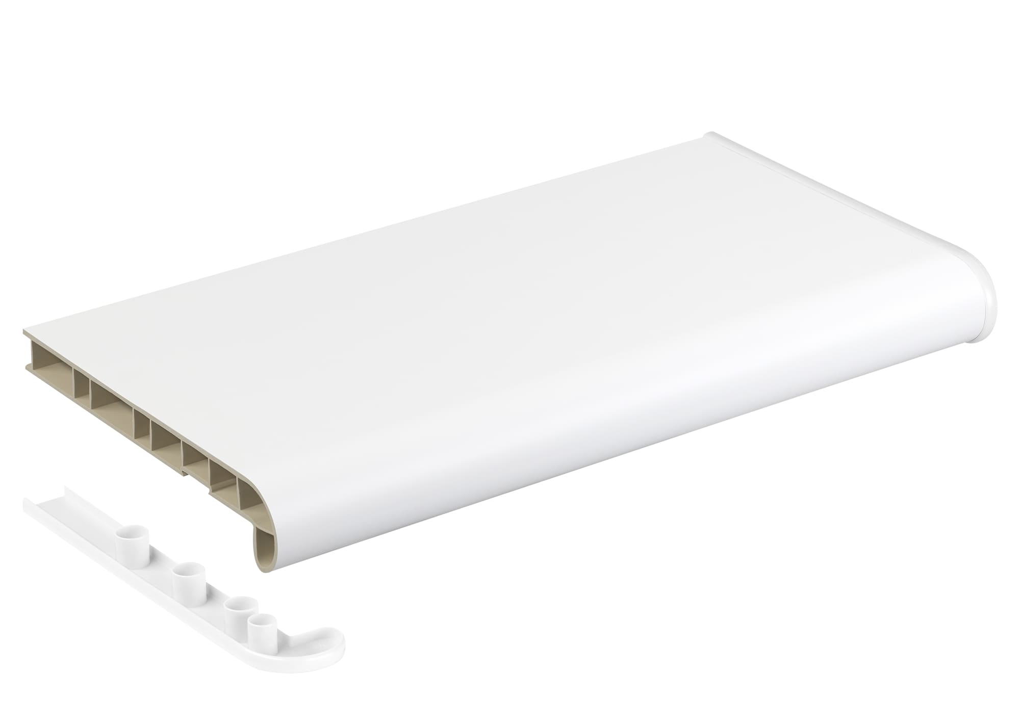 Подоконник Estera белый сатин 200 мм