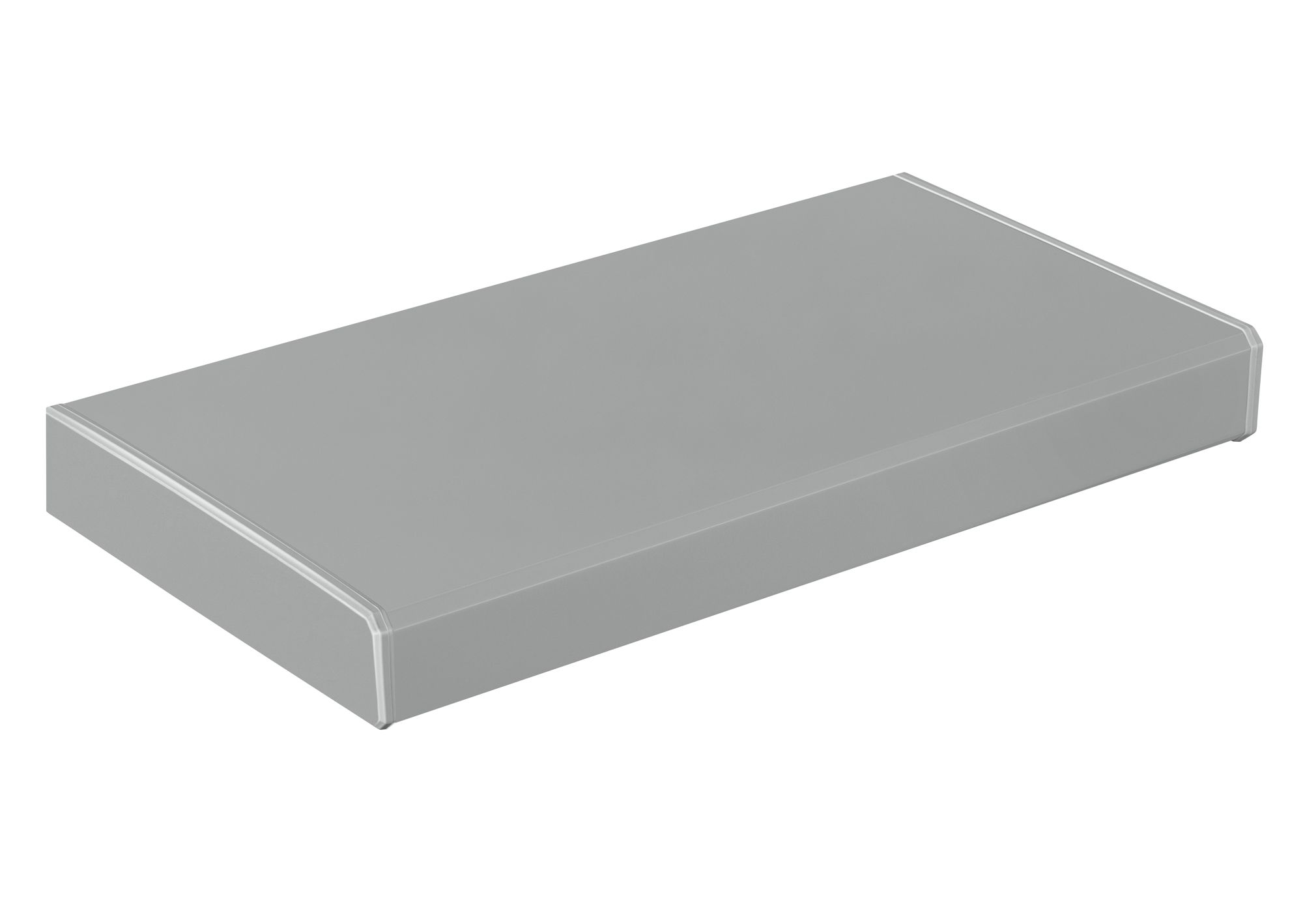 Подоконник Витраж Дизайн серый 350 мм