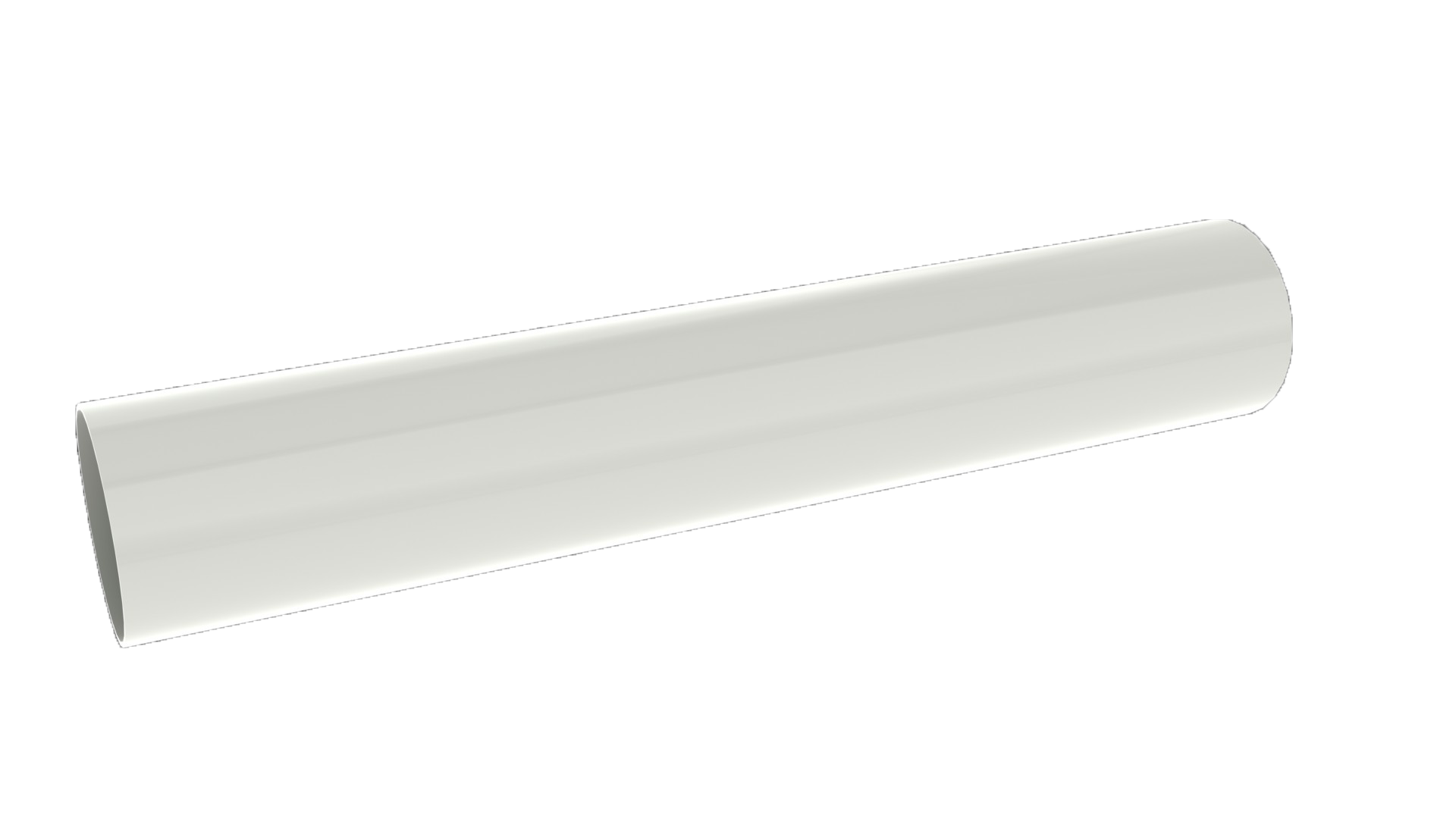 Труба водосточная Ruplast белая