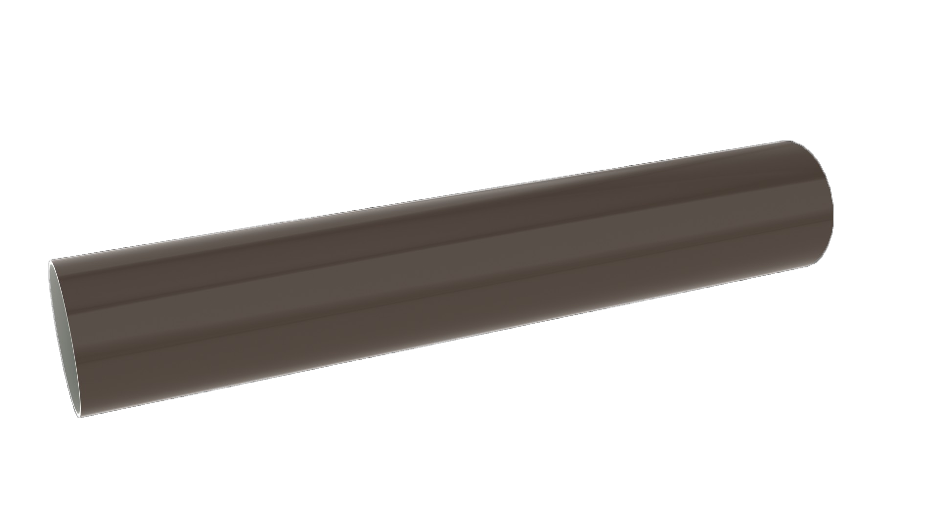 Труба водосточная Ruplast коричневая