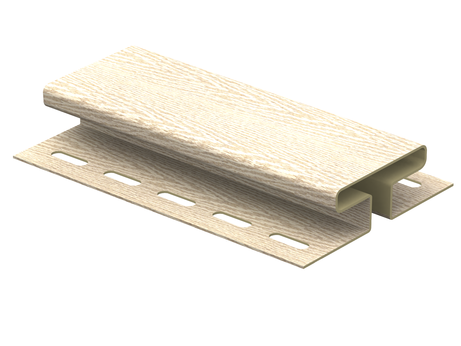 Н-профиль Ю-пласт Тимберблок Ясень золотистый