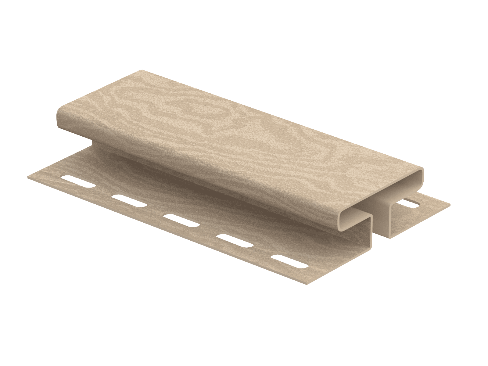 Н-профиль Ю-пласт Тимберблок Кедр светлый