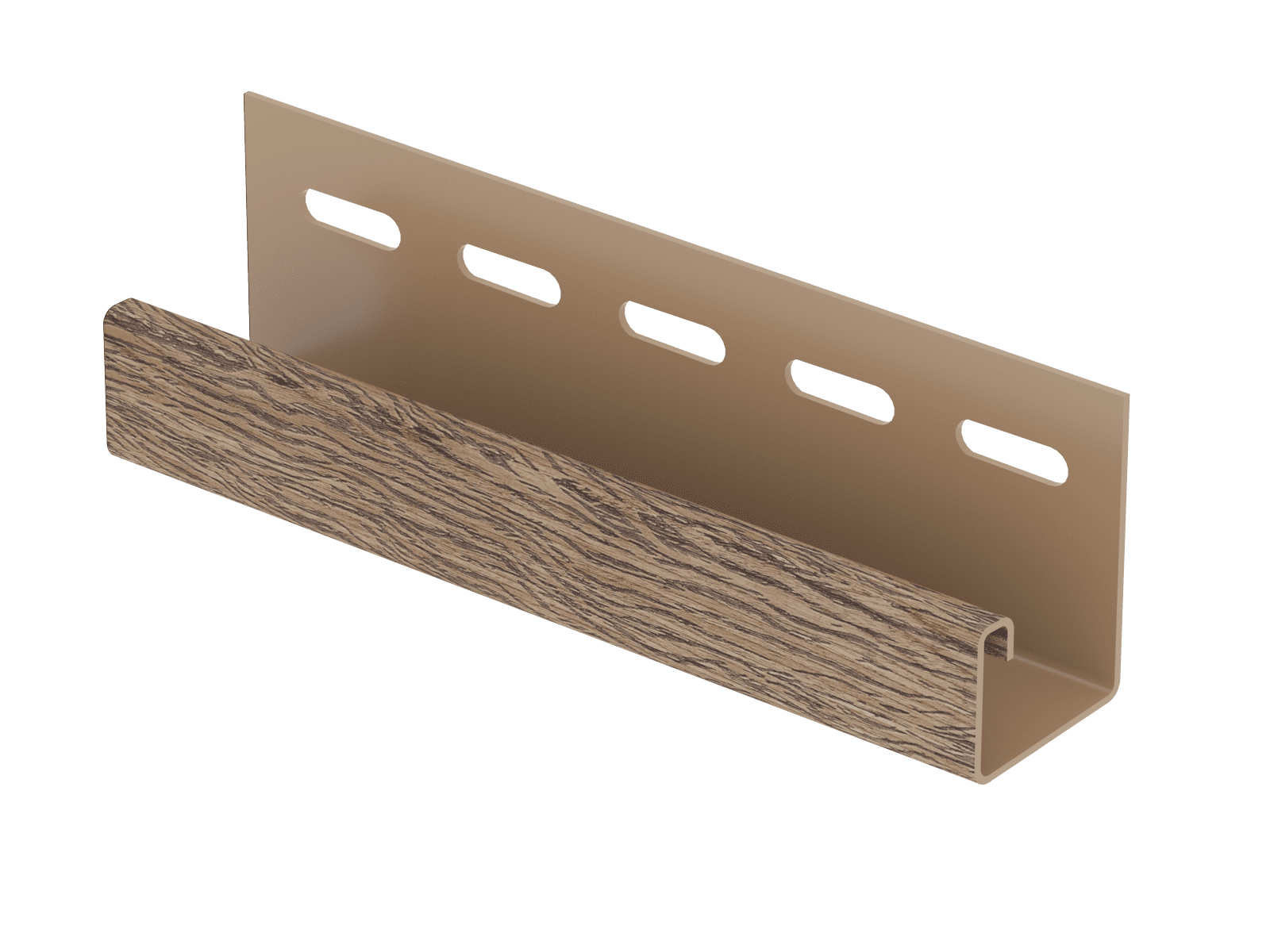 J-профиль Ю-пласт Хокла Лиственница медовая