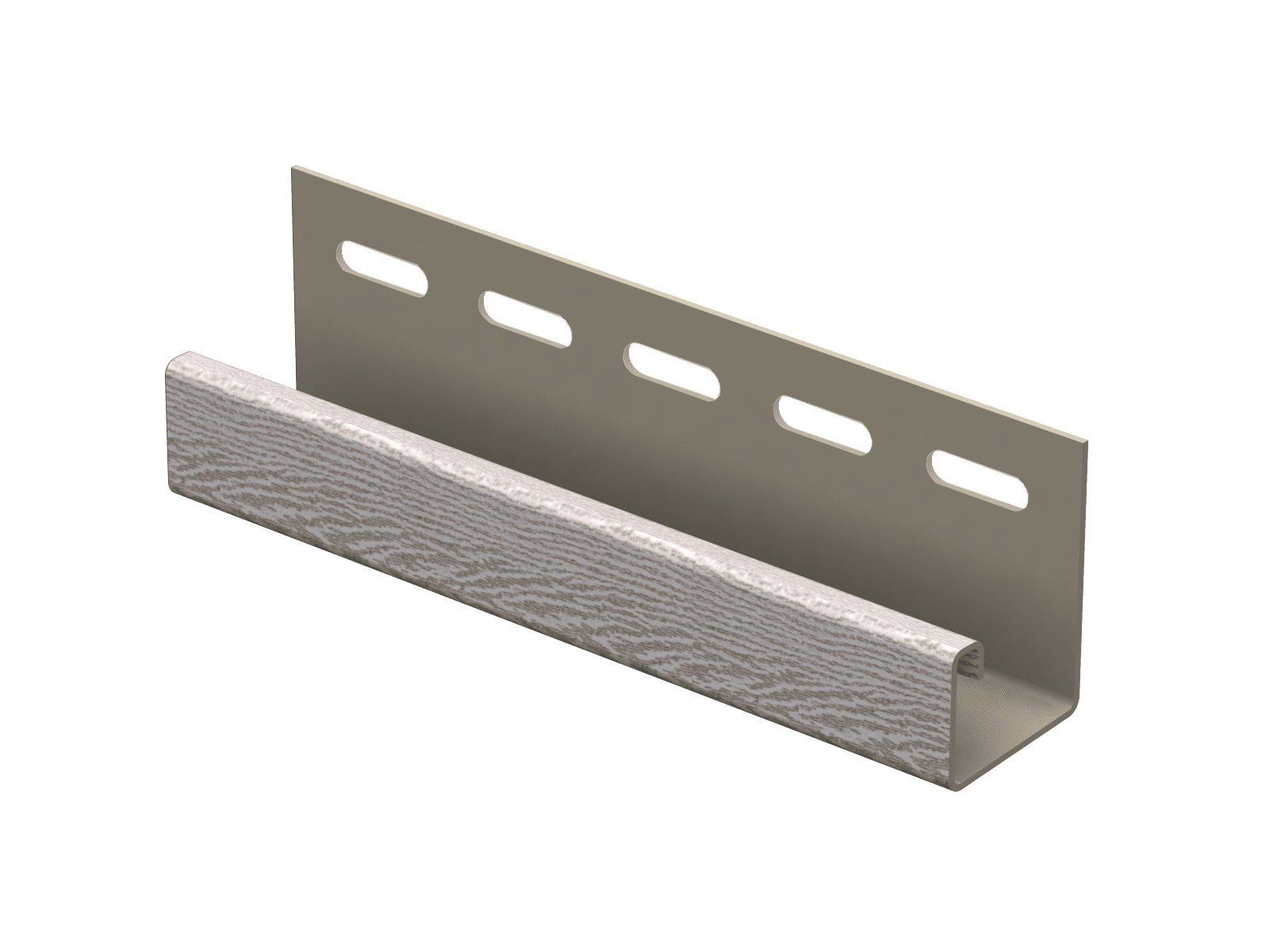 J-профиль Ю-пласт Тимберблок Ясень беленый