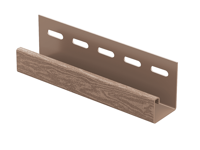 J-профиль Ю-пласт Тимберблок Кедр натуральный