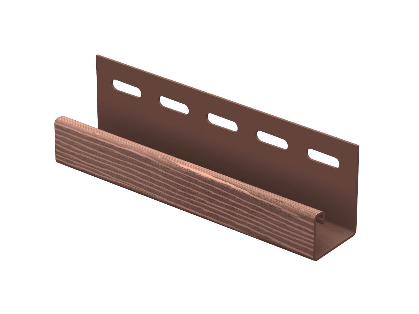 J-профиль Ю-пласт Тимберблок Дуб мореный