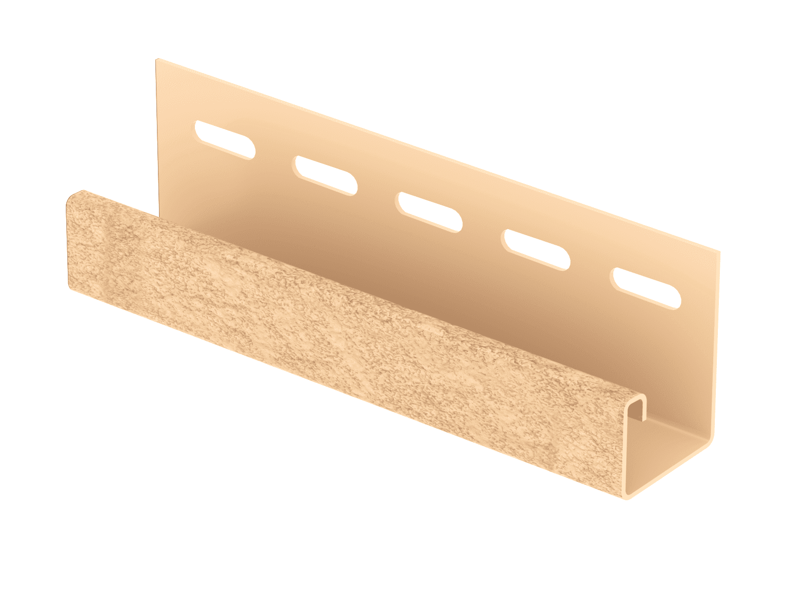 J-профиль Ю-пласт Стоун-Хаус Кирпич песочный