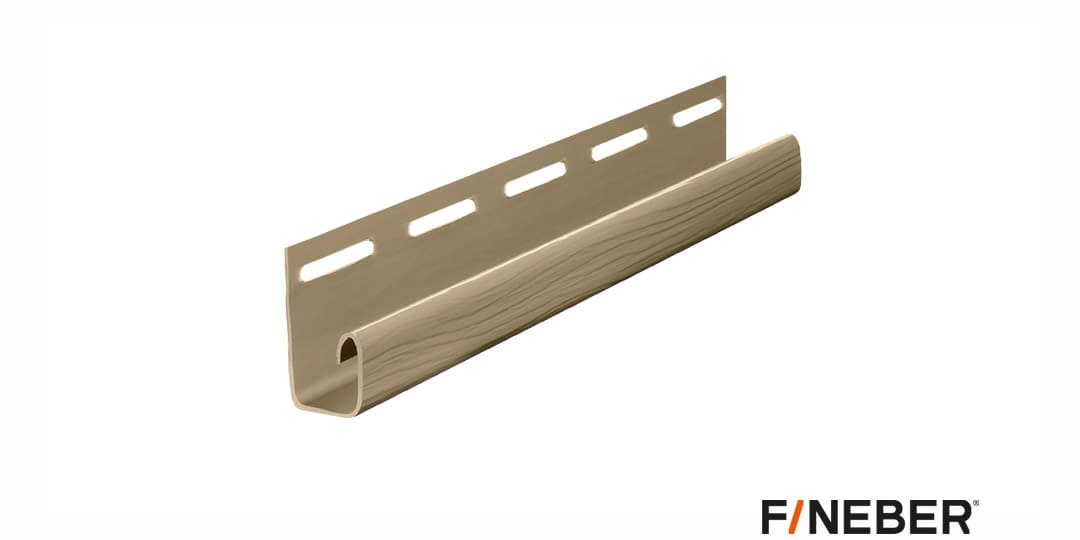 J-профиль FineBer бежевый