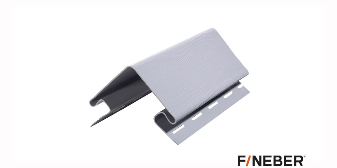 Наружный угол FineBer серо-голубой