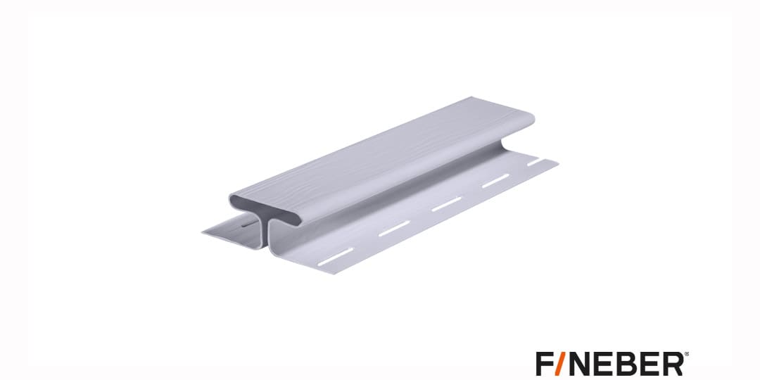 Н-профиль FineBer серо-голубой