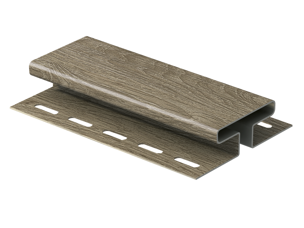 Н-профиль Ю-Пласт Тимберблок Планкен седой