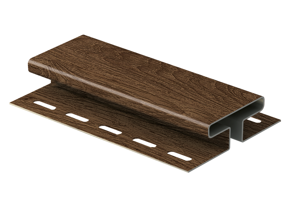 Н-профиль Ю-Пласт Тимберблок Планкен янтарный