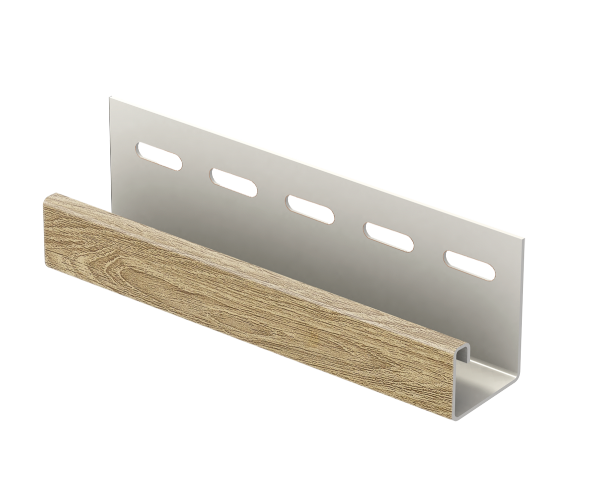 J-профиль Ю-Пласт Тимберблок Планкен кленовый