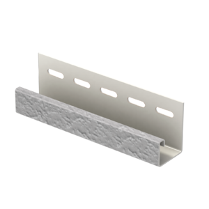 J-профиль Ю-пласт Стоун-Хаус Клинкер Нордик дым