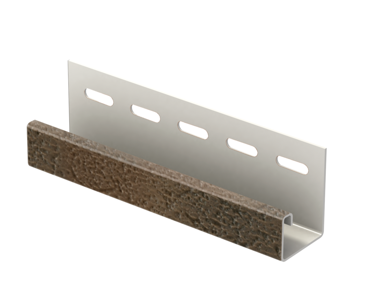 J-профиль Ю-пласт Стоун-Хаус Клинкер Нордик лава