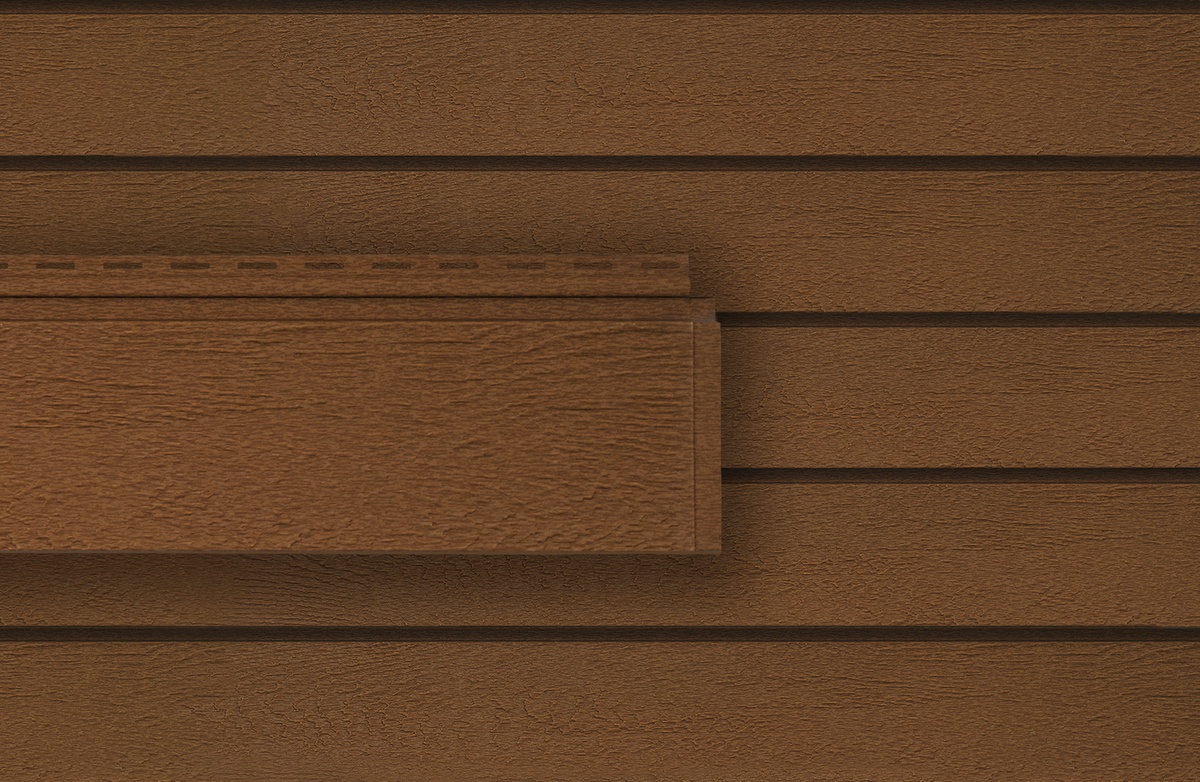 Фасадная панель Ю-пласт Хокла Карьяла ольха натуральная