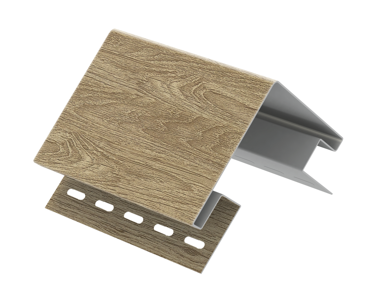 Наружный угол Ю-Пласт Тимберблок Планкен кленовый