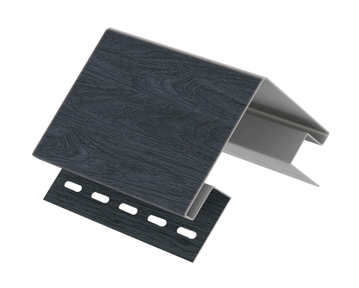 Наружный угол Ю-Пласт Тимберблок Планкен угольный