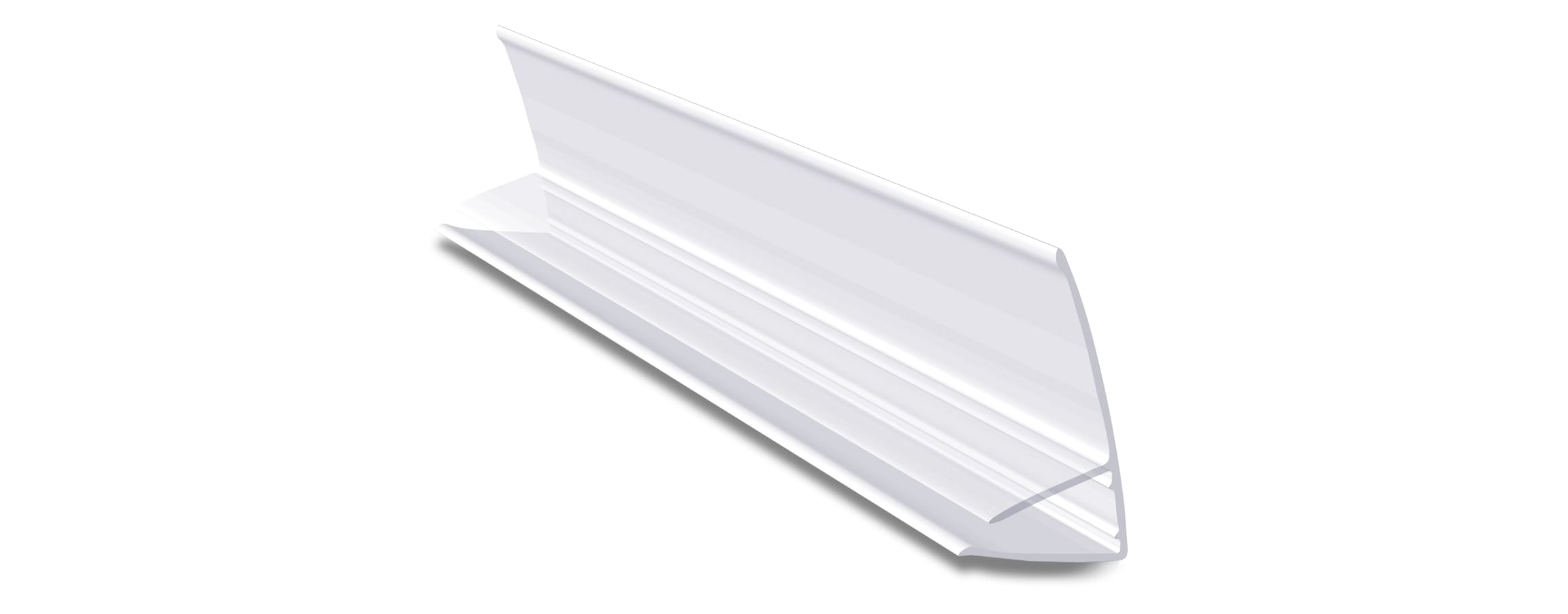 Пристенный профиль для поликарбоната 4-6 мм