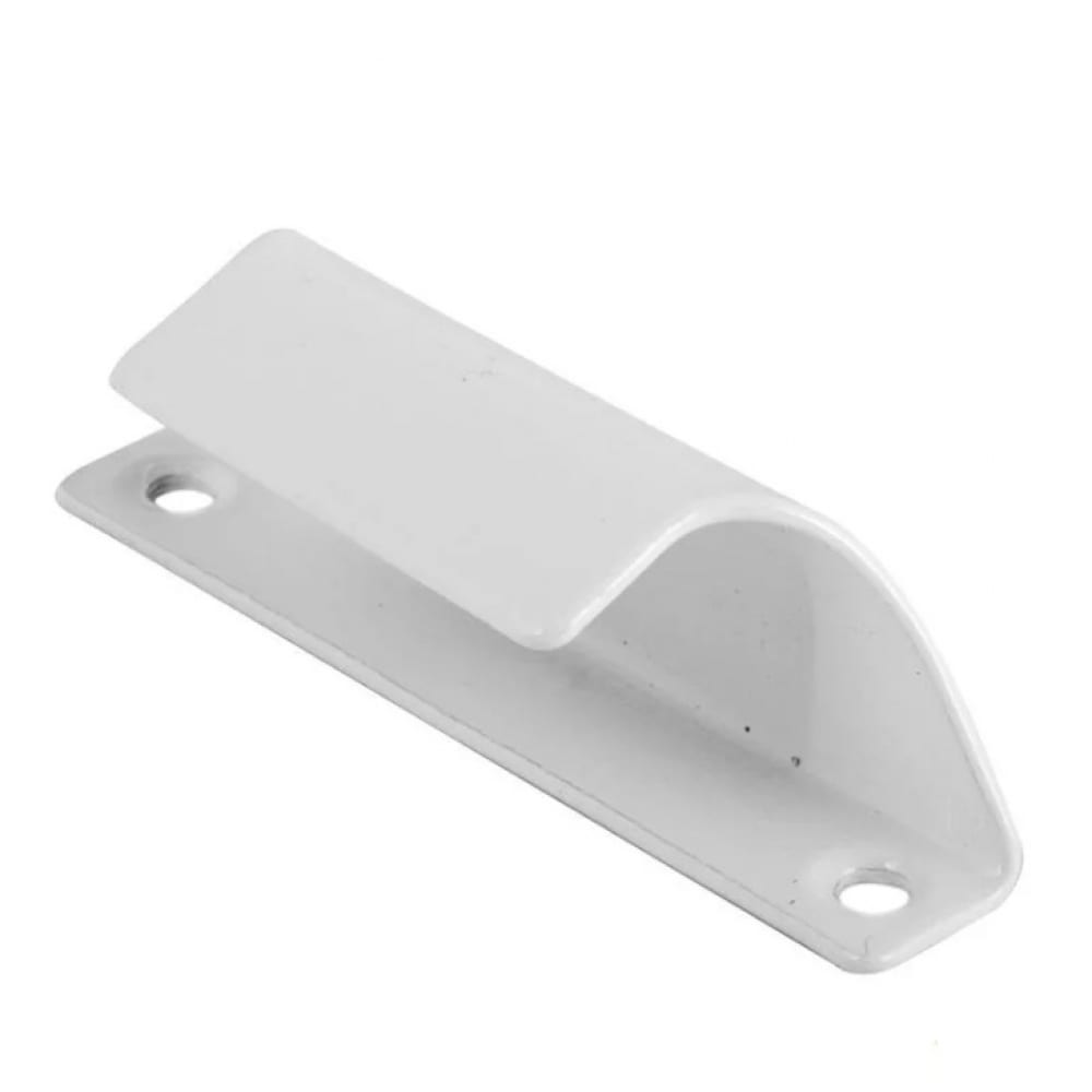 Ручка балконная притворная белая металл