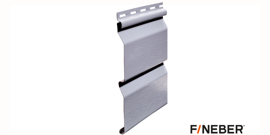 Сайдинг FineBer Standart серо-голубой