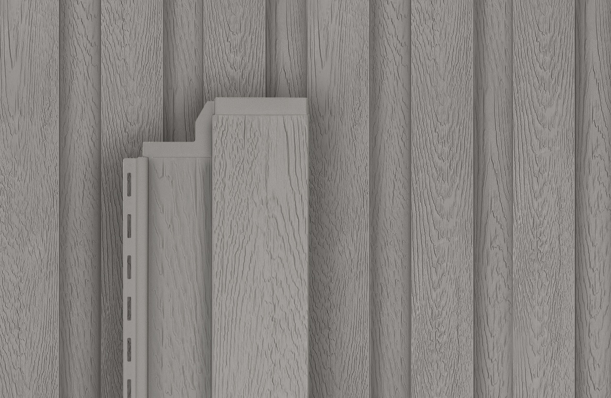 Фасадная панель Ю-пласт Хокла Скандинавия туманный фьорд