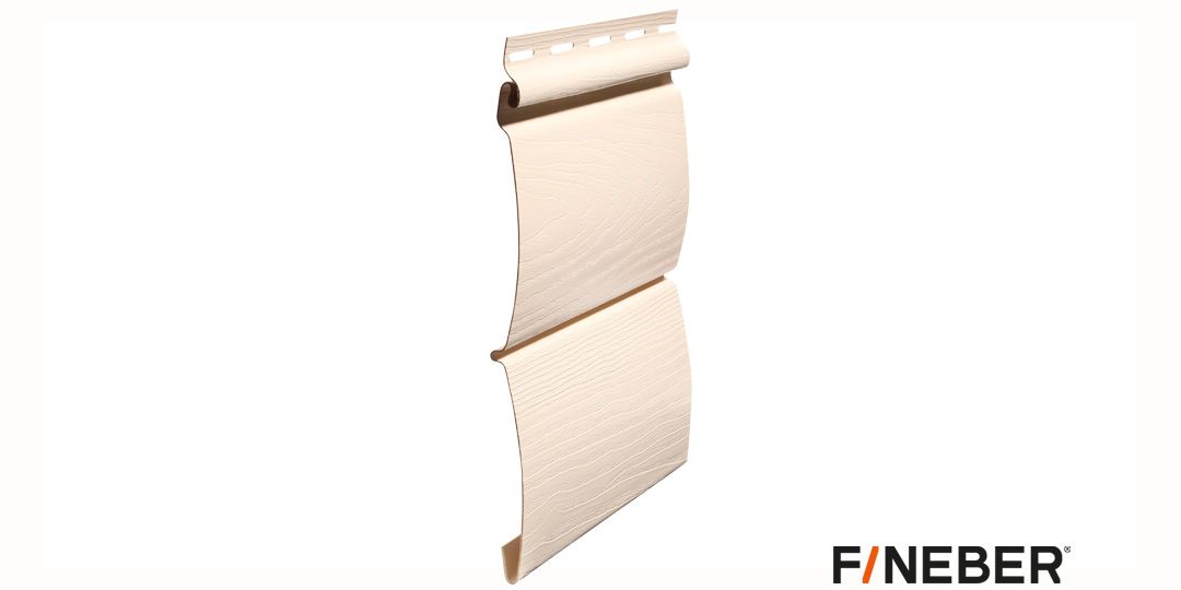 Сайдинг FineBer BlockHouse слоновая кость