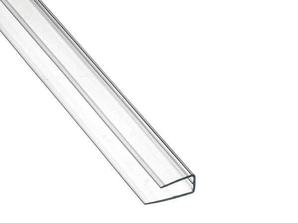 Торцевой профиль для поликарбоната 4 мм молочный