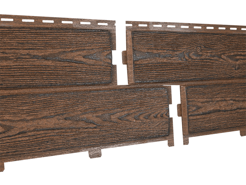 Фасадная панель Ю-пласт Хокла Винтаж корица