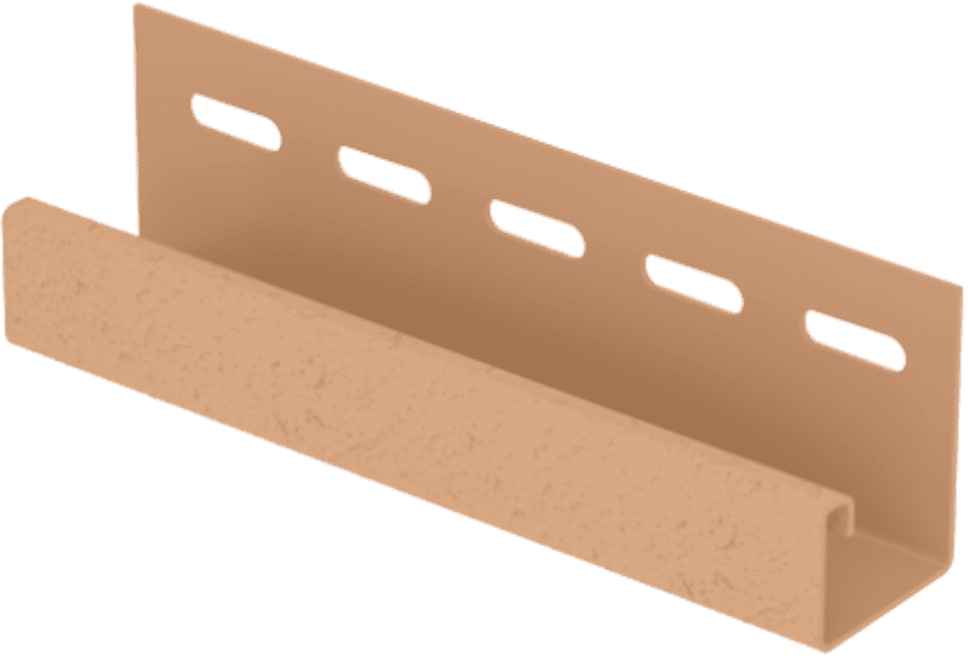 J-профиль Ю-пласт Стоун-Хаус Клинкер балтик светлая медь