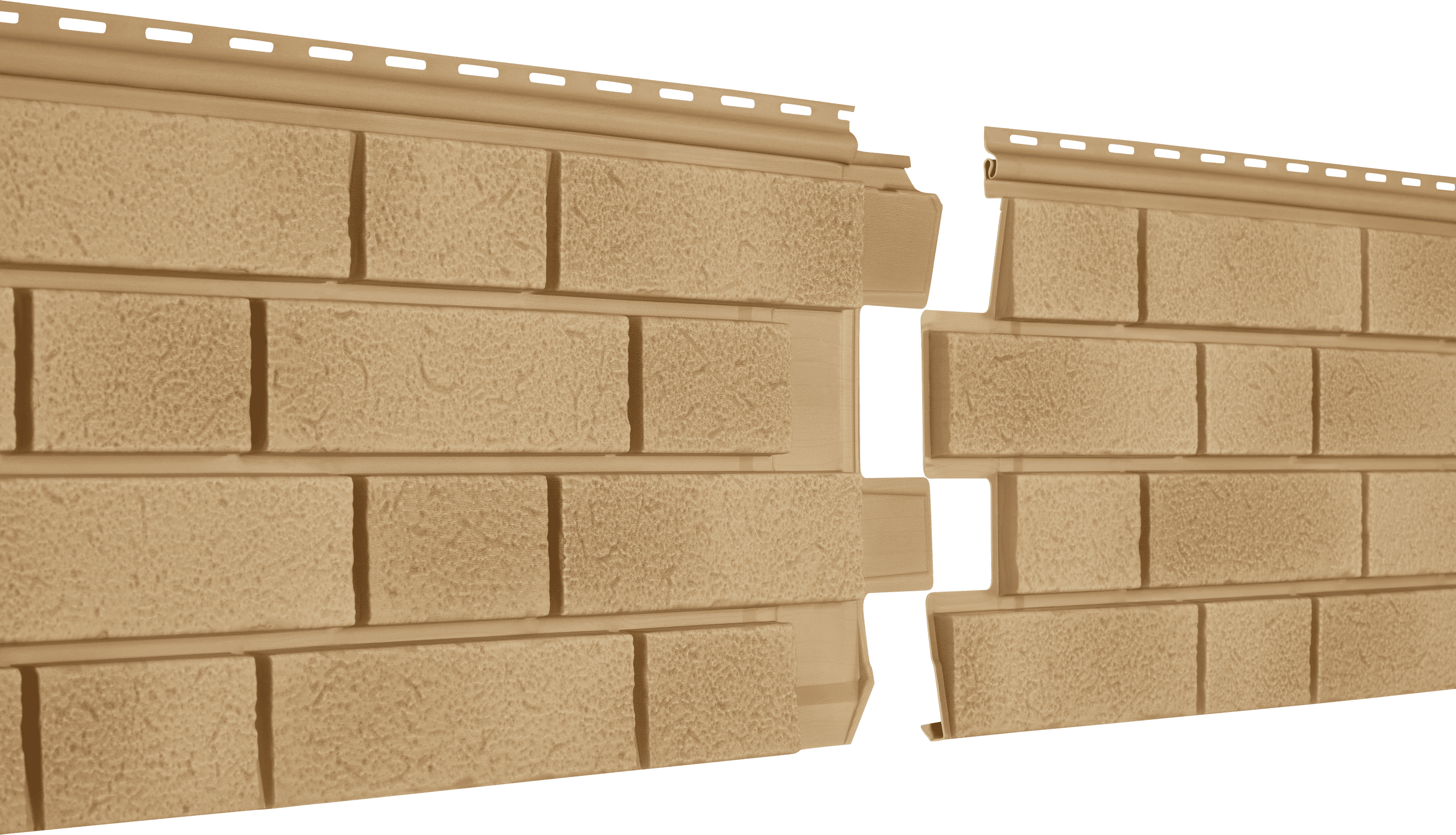 Фасадная панель Ю-пласт Стоун-Хаус Клинкер балтик светлая медь