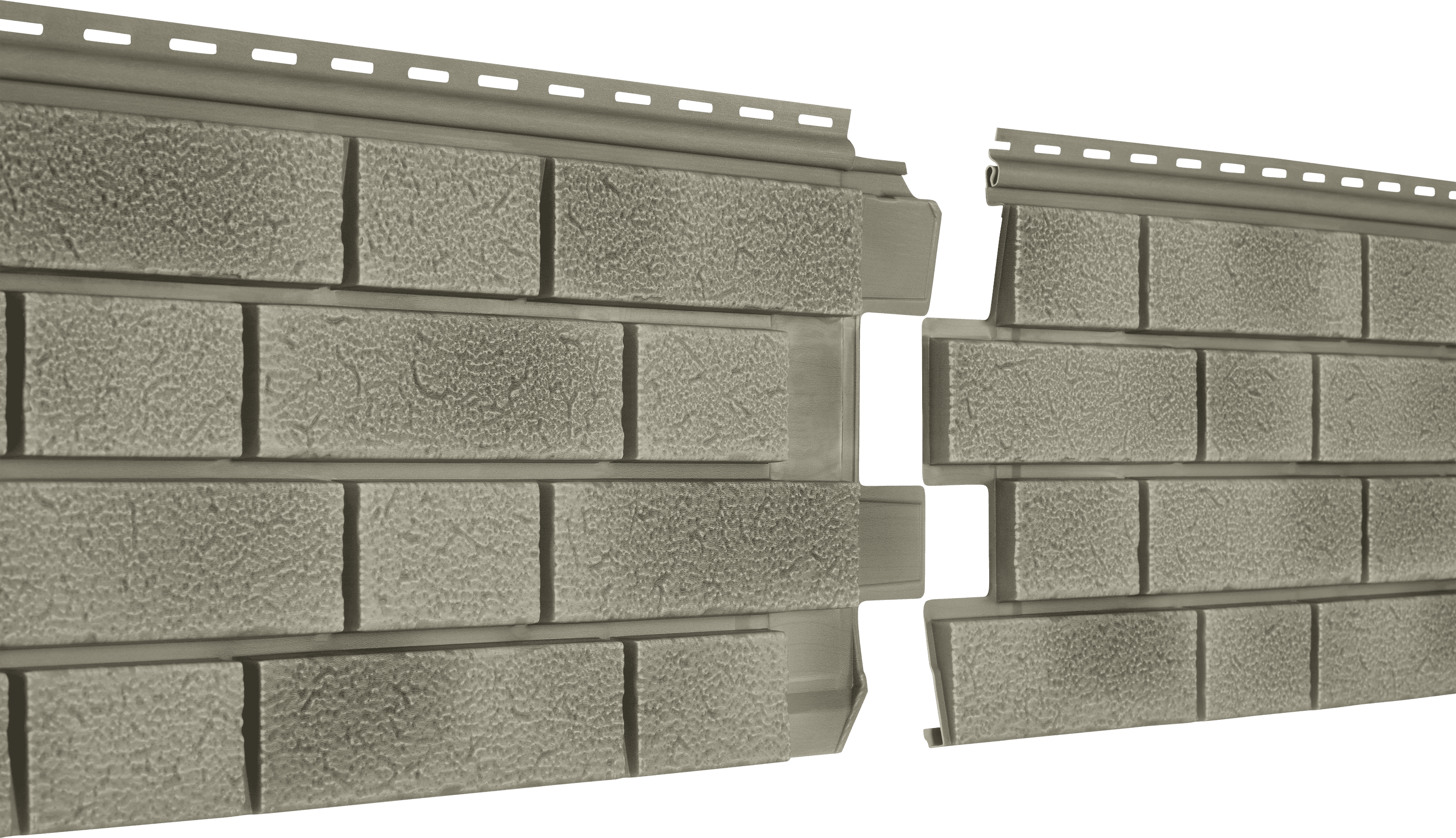 Фасадная панель Ю-пласт Стоун-Хаус Клинкер балтик холодный цемент