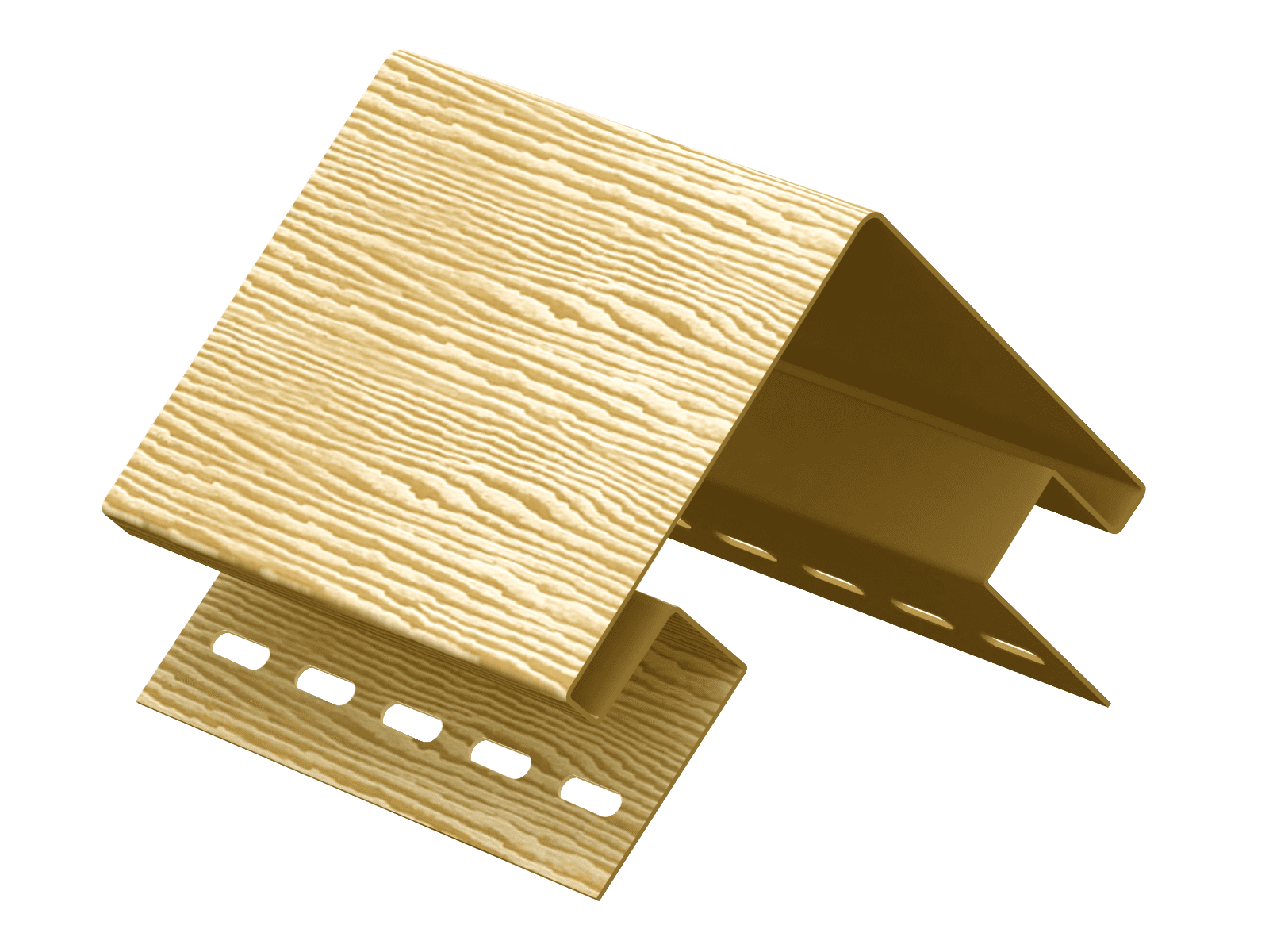 Наружный угол Ю-пласт Тимберблок Дуб золотой