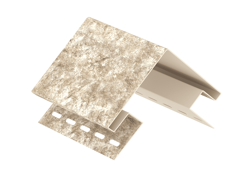 Наружный угол Ю-пласт Стоун-Хаус Кварцит светло-бежевый