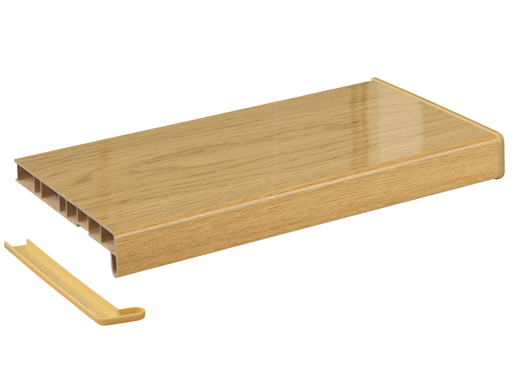 Подоконник Кристаллит натуральный дуб глянец 150 мм