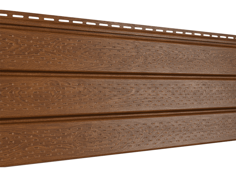 Софит Ю-пласт PRO дуб золотой полная перфорация