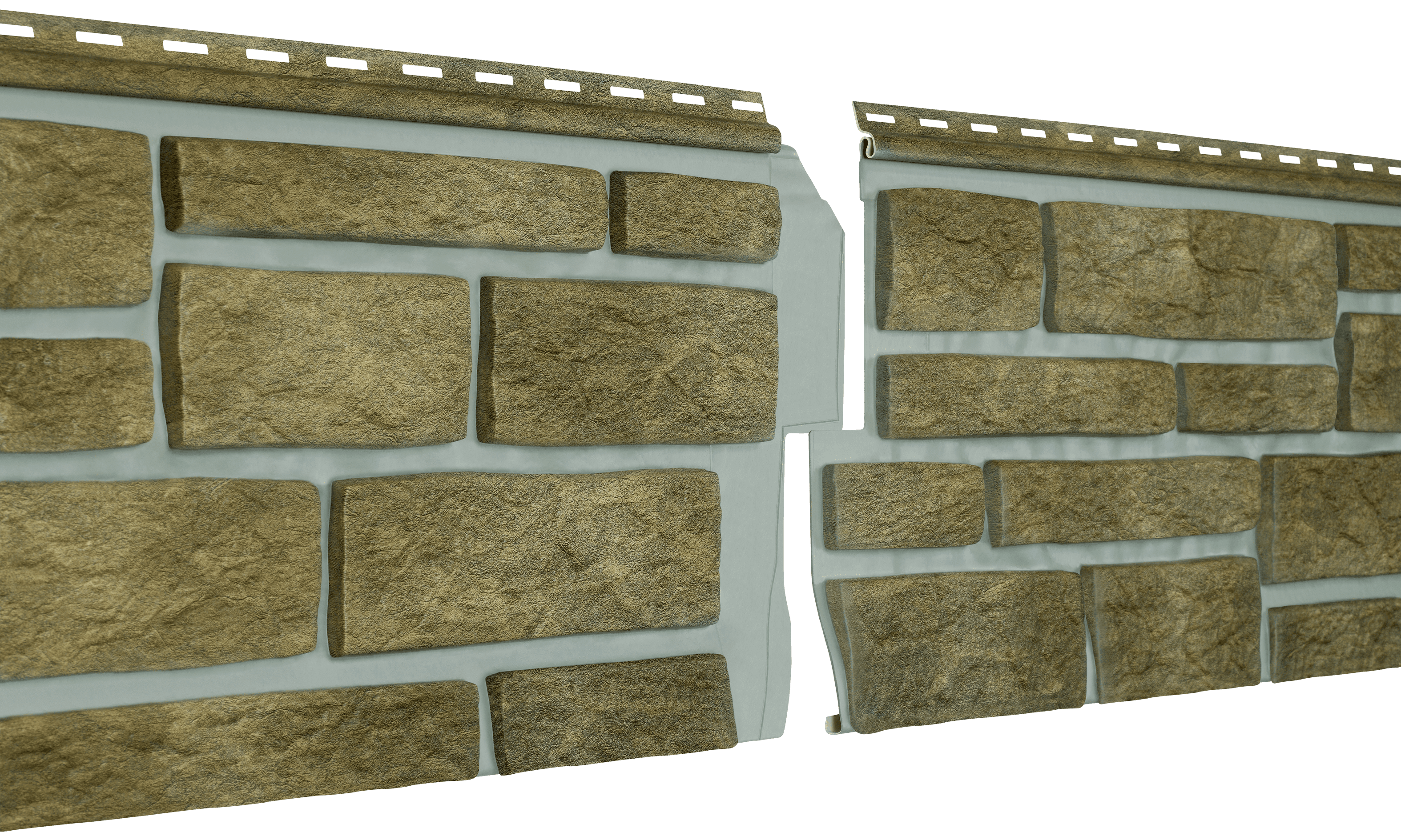 Фасадная панель Ю-пласт Стоун-Хаус Таганай вулканический