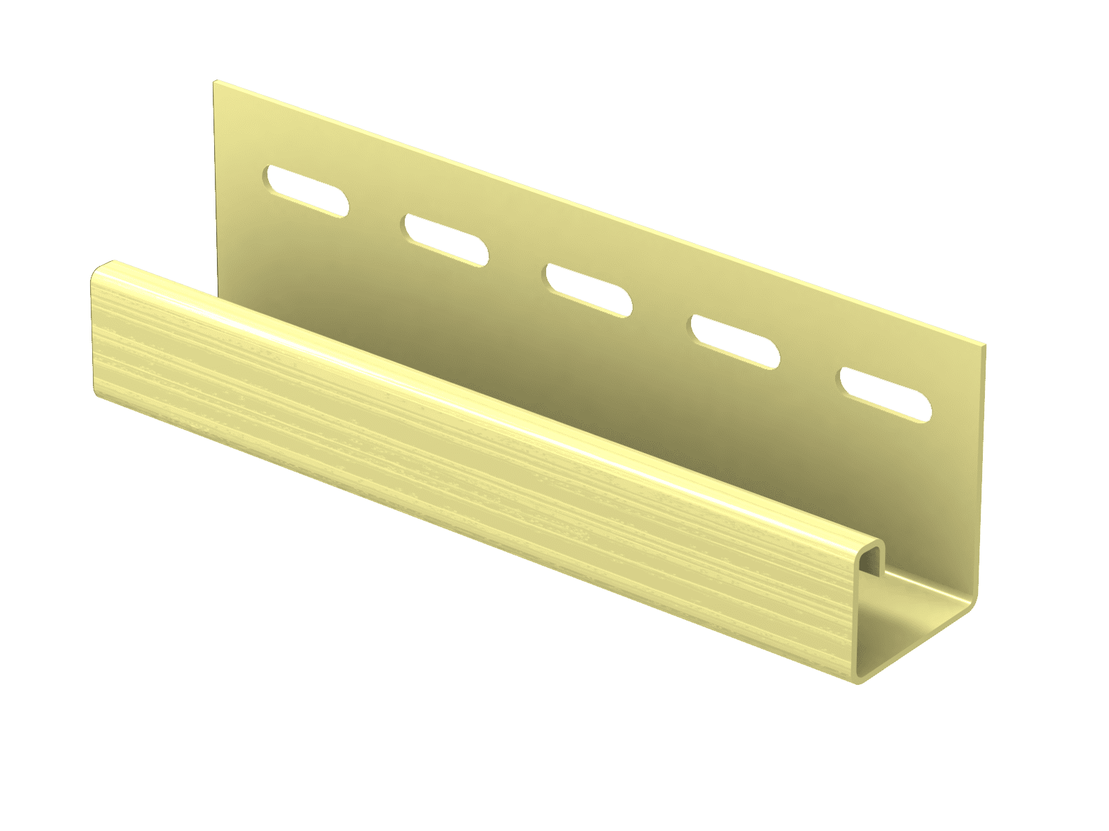 J-профиль Ю-пласт кремовый